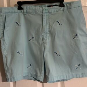 VINEYARD VINES Men’s Blue Flat Front Breaker Shorts